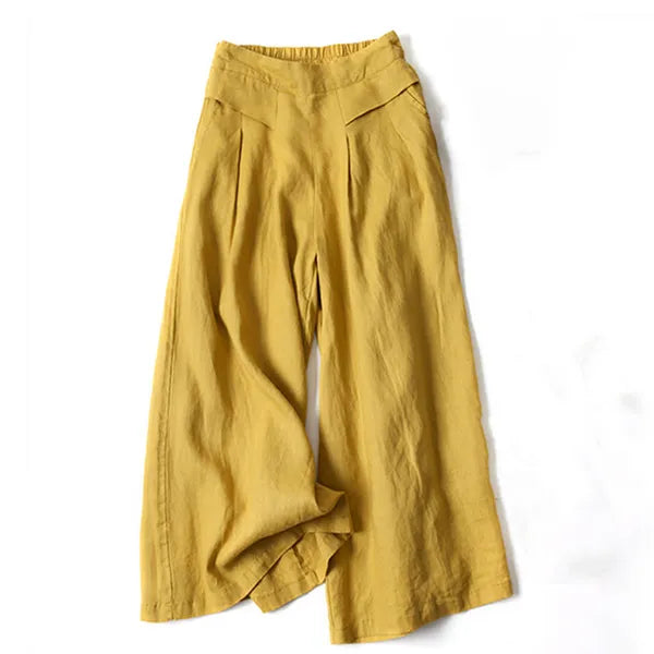 Bellamy High-Waist Wide-Leg Pants – Premium Comfort