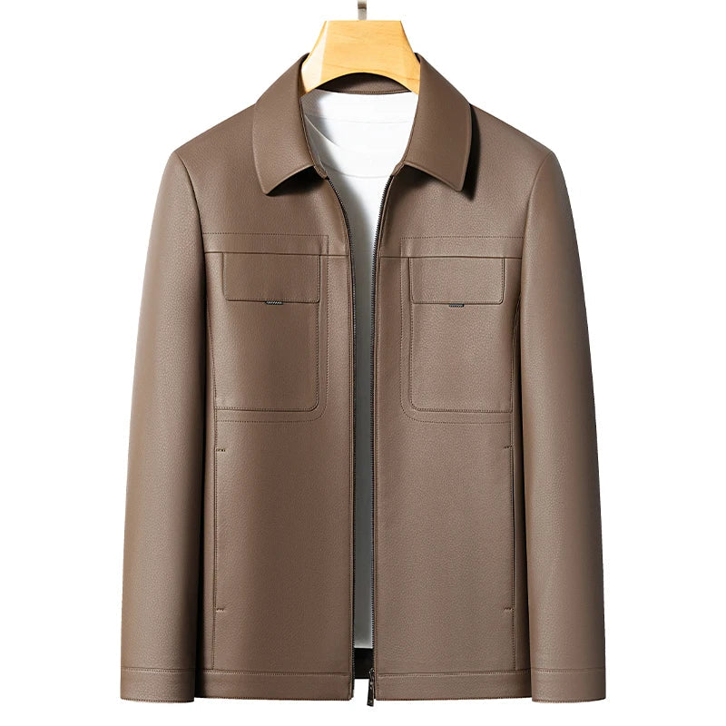 Reed Premium Leather Jacket – Modern Fit & Premium Leather