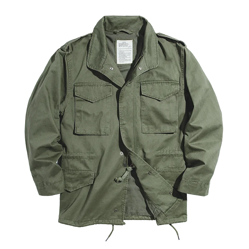 Premium Cotton Vintage Military Jacket