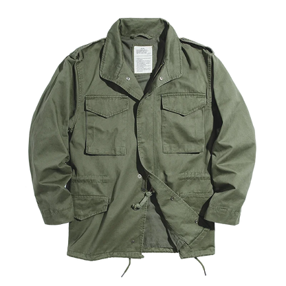 Premium Cotton Vintage Military Jacket
