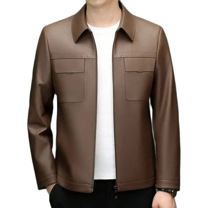 Reed Premium Leather Jacket – Modern Fit & Premium Leather