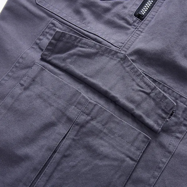 Men's Tactical Cargo Shorts – Bence - Gray 2