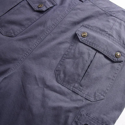 Men's Tactical Cargo Shorts – Bence - Gray 3