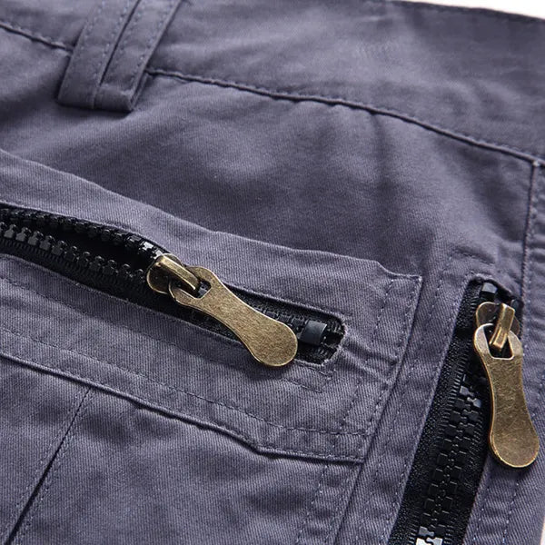 Men's Tactical Cargo Shorts – Bence - Gray 4