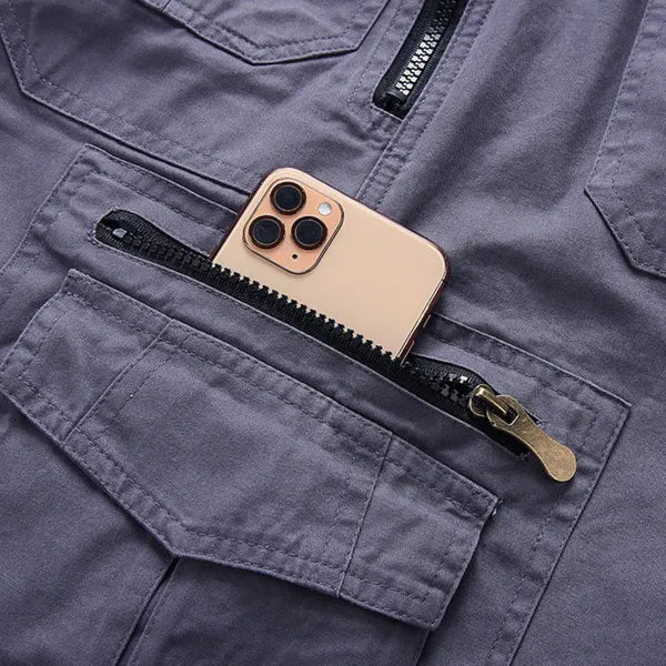 Men's Tactical Cargo Shorts – Bence - Gray 5