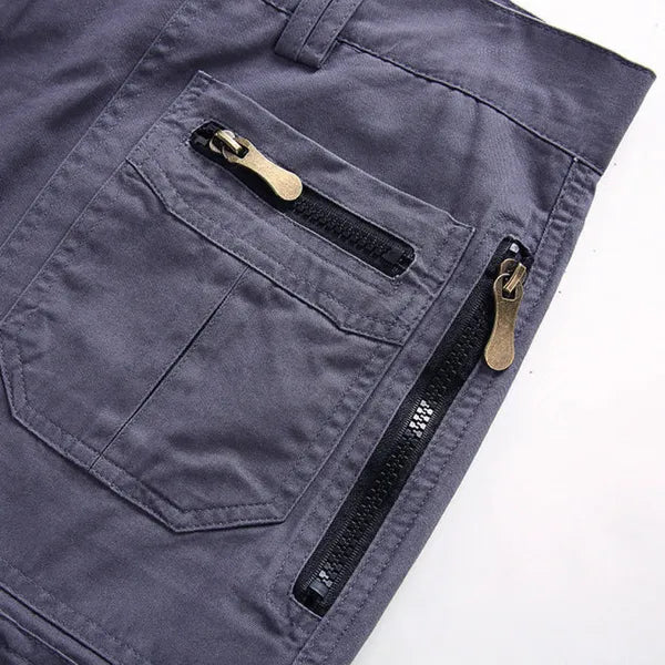 Men's Tactical Cargo Shorts – Bence - Gray 8
