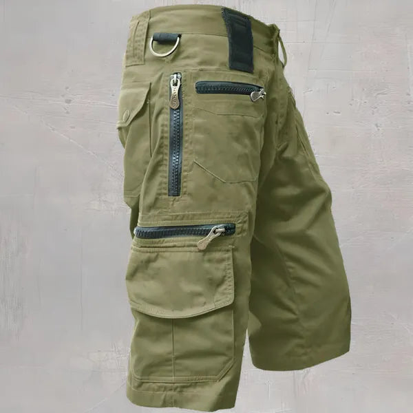 Men's Tactical Cargo Shorts – Bence - Green