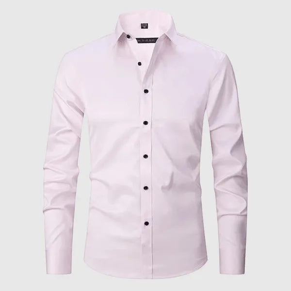Men's Everyday Button-Up Shirt – Flavio - Pink