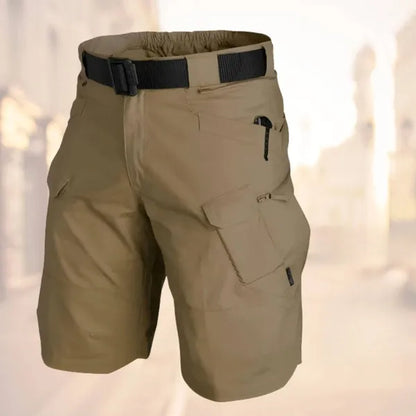 Men's Everyday Tactical Cargo Shorts – Hans - Brown