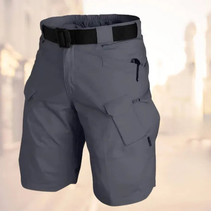 Men's Everyday Tactical Cargo Shorts – Hans - Gray