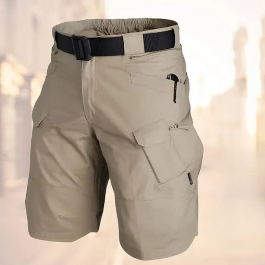 Men's Everyday Tactical Cargo Shorts – Hans - Khaki