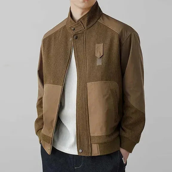 Draven Corduroy Patchwork Jacket - view 14