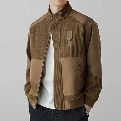 Draven Corduroy Patchwork Jacket - view 14