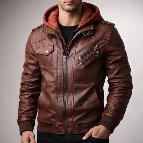 Zoren Leather Jacket - view 3