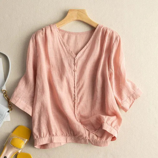 Zyla Cotton Blouse - view 9