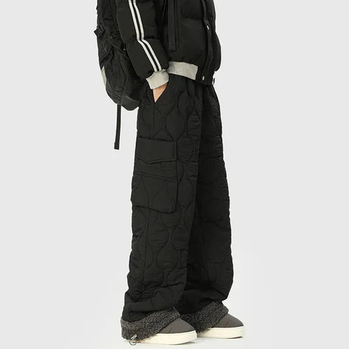 Felita Quilted Wide-Leg Pants
