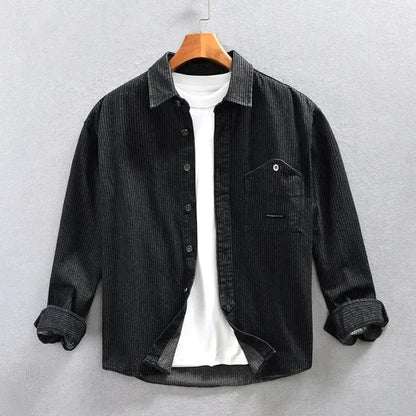 Brano Striped Denim Jacket – view 9