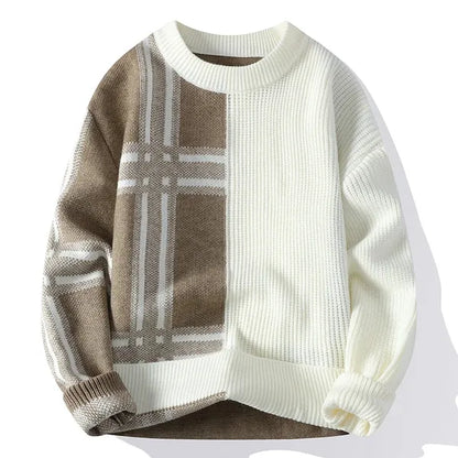 Mevrick Plaid Knit Sweater - view 10