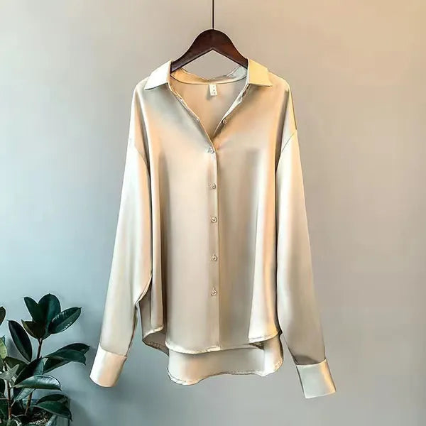 Mirela Satin Shirt - view 9