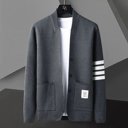 Veneto Stripe Cardigan - view 7
