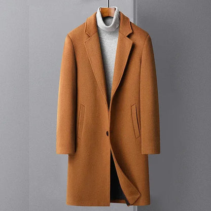 Men's Wool Blend Overcoat - view 6