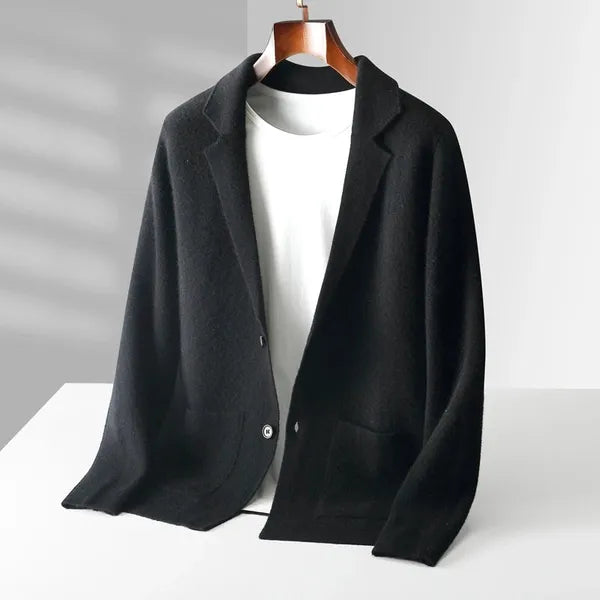 Mica Premium Wool-Blend Slim-Fit V-Neck Cardigan