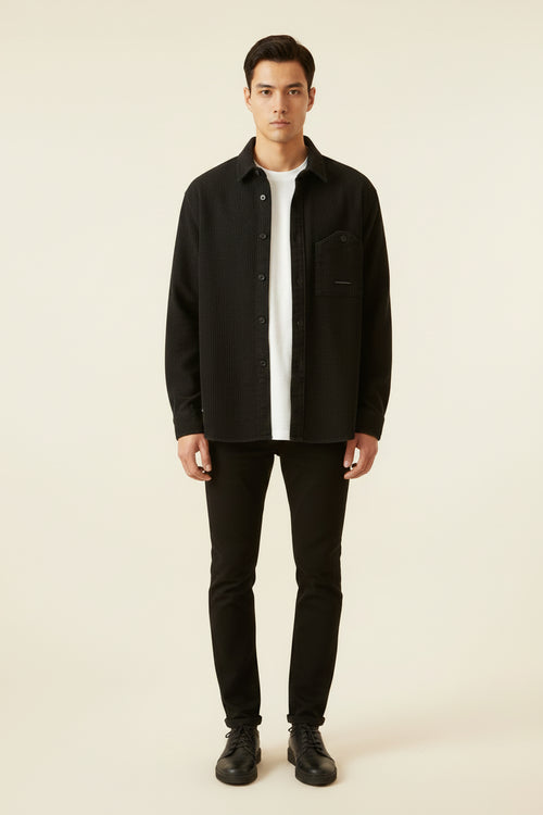 Brano Striped Denim Jacket