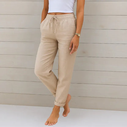 Harlow Breathable Wide-Leg Pants