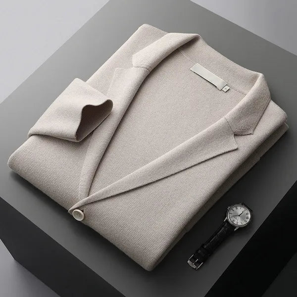 Mica Premium Wool-Blend Slim-Fit V-Neck Cardigan - view 12