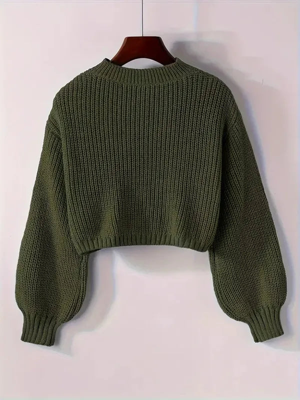 Viona Crop Sweater - view 12