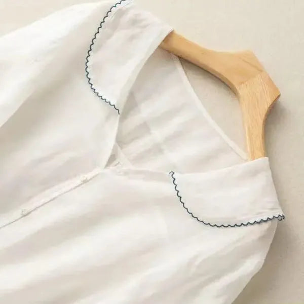 Tiara Linen Blouse - view 12