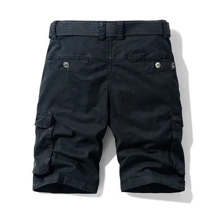 Arlo Premium Cotton Cargo Shorts – view 13