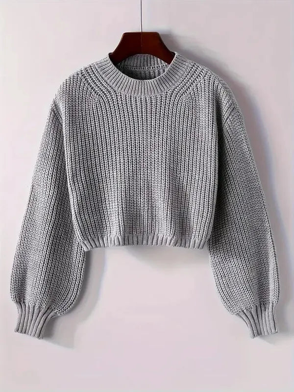 Viona Crop Sweater - view 16