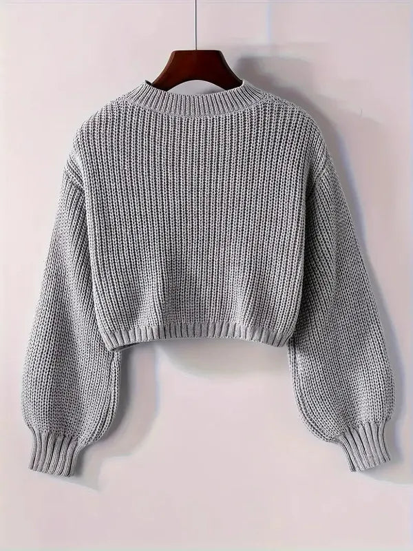Viona Crop Sweater - view 17