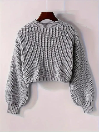 Viona Crop Sweater - view 17