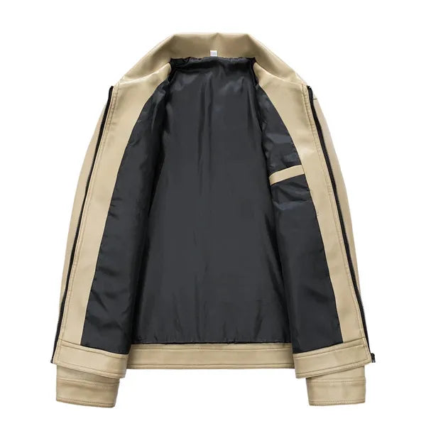 Khaver Vegan Leather Moto Jacket - view 2