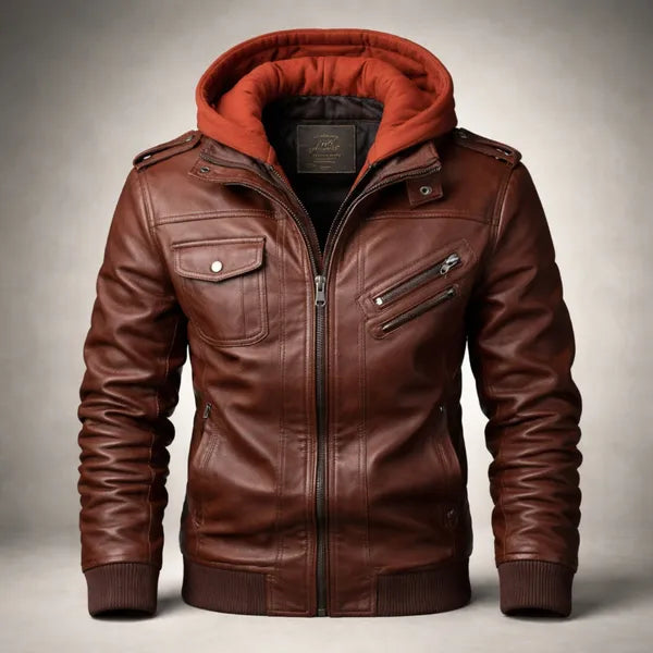 Zoren Leather Jacket - view 2