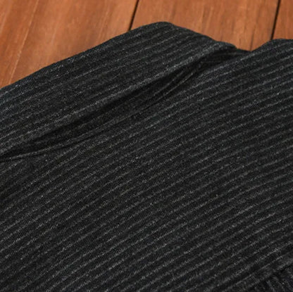 Brano Striped Denim Jacket – view 2