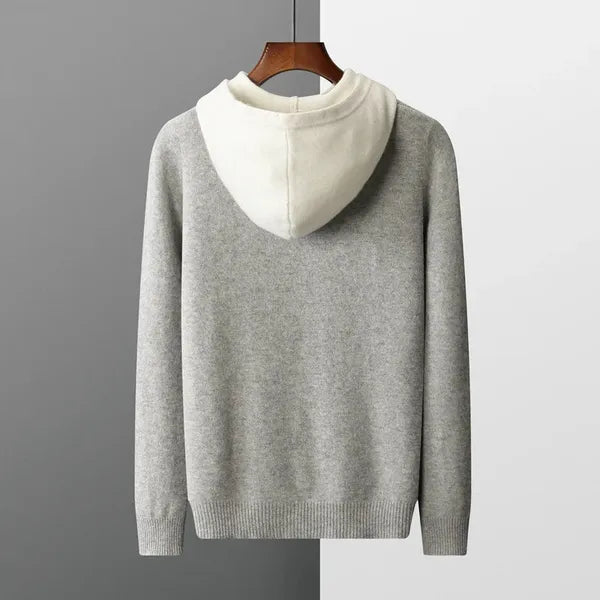 Zenith Premium Cashmere-Blend Hoodie - view 2