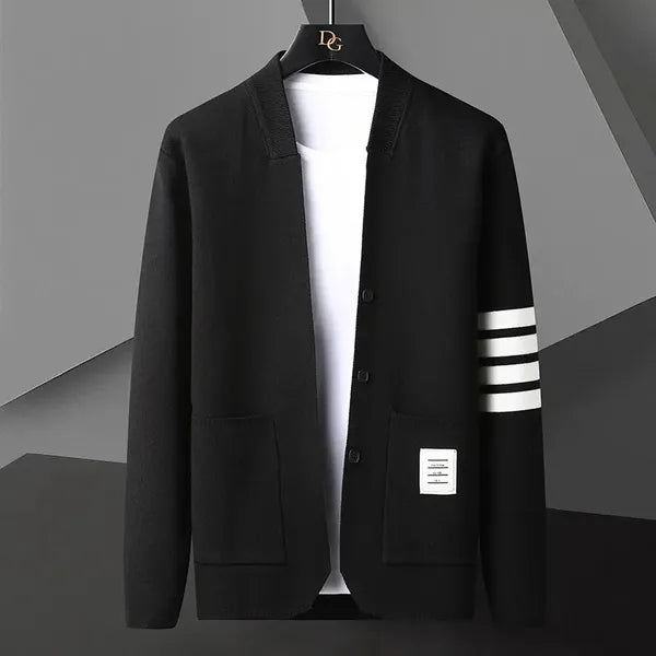 Veneto Stripe Cardigan - view 2