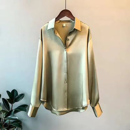 Mirela Satin Shirt - view 2