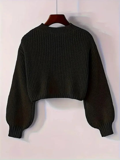 Viona Crop Sweater - view 2