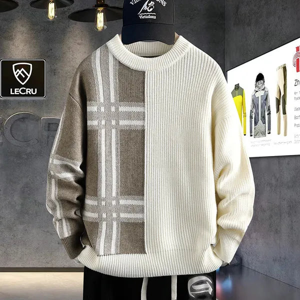 Mevrick Plaid Knit Sweater - view 2