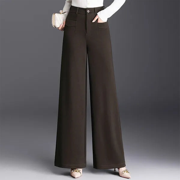 Amra high-waist wide-leg tailored trousers – view 2