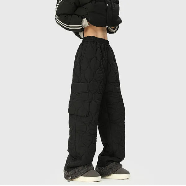 Felita Quilted Wide-Leg Pants - view 2