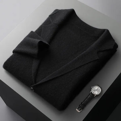 Mica Premium Wool-Blend Slim-Fit V-Neck Cardigan - view 2