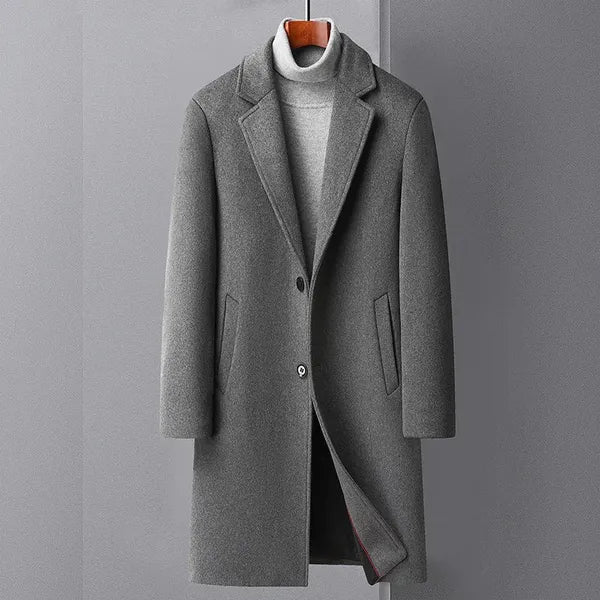 Men's Wool Blend Overcoat - view 2