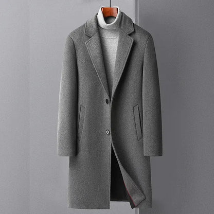 Men's Wool Blend Overcoat - view 2