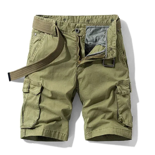 Arlo Premium Cotton Cargo Shorts – view 2