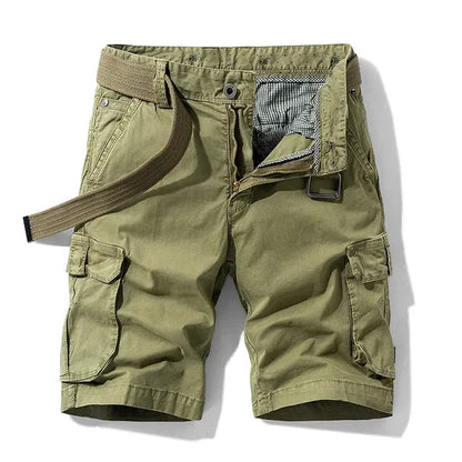 Arlo Premium Cotton Cargo Shorts – view 2